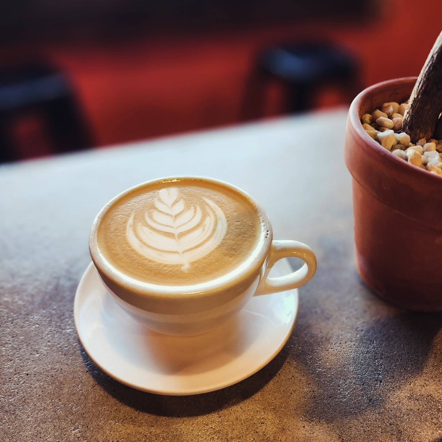 Instagram post: Start your morning right ☕...